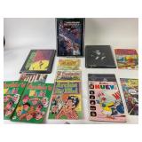 Comic Books: Marvel, DC, Archie, watchmen, flash,