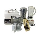 Farberware assorted knives w/2 wood block