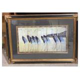 Cranes Framed Print by The Uttermost Company of