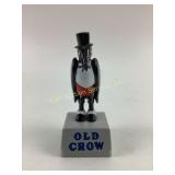 Old Crow Whiskey Advertising Figurine