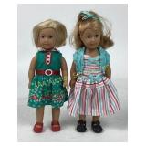 Mini American Girl Dolls Kit and Maryellen 6.5 Inc
