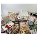 Sewing Patterns, Books, Materials, and Notion