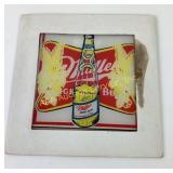 Miller High Life Glass Mirror Advertisement 8in