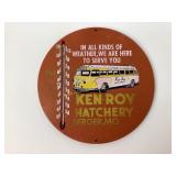 Thermometer Advertising Ken-Roy Hatchery Berger, M