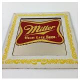 Miller High Life Beer Mirror Advertisement Sign