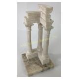 Grand Tour style Italian ruins bonded cast marble