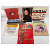 Vinyl records: Carpenters, Barbra Streisand