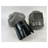 (3) Face shields: Lincoln electric, Sellstrom