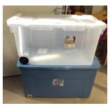 Sterilite locking lid totes, 151L with wheels,