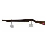 Pump action toy BB gun, rusty