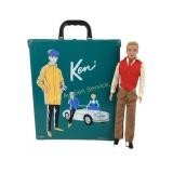 Ken Doll, pant pend by Mattel, with flocked hair
