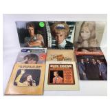 Vinyl records: ï¿½Brenda Lee and Barbra Streisand, B