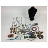 .925 marked necklace, 1.41g weight, costume