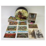Baia slide viewer 400, vintage postcards,