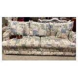 Kroehler sofa, staining