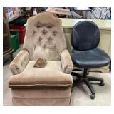 Swivel rocker chair, computer chair