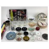 Ashtrays: Haeger coin, Holiday Casino, Ramada