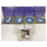 Wedgwood collector plates, peel and stick