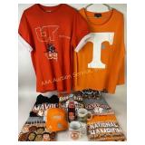 Tennessee Volunteer shirts, hat and mugs,