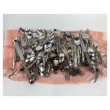 Silverplate Flatware Assorted Forks, Spoons, and K