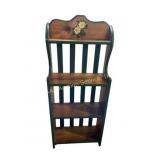 Country Style Wood Shelf, Freestanding or Wall