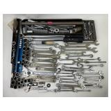 Tools: craftsman wrenches, sockets, ratchet