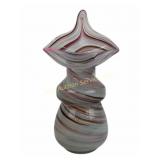 Jack in the pulpit art glass vase