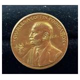 14k gold GE Charles A. Coffin Foundation pin -