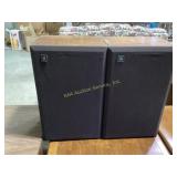 (2) JBL Model L19 speakers, untested, some wear