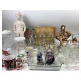 (3) Ball Mason Half Gal. Jars, (8) 1940s G