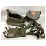 Military Field Gear: Bags and Harness Components