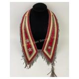 Odd Fellows Masonic silk metallic thread