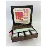 (2) boxes of Bell & Howell  slide cube cartridge