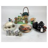 Noritake Hand Painted Porcelain Plate, Cottage