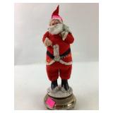 Vntg Santa Musical-13inches tall*music box does
