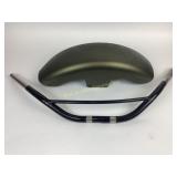 Harley Davidson Motorcycle Front Fender and Handle