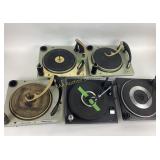 Magnavox Record Players with Tonearms and Mechanis