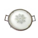 Victorian Pairpoint ABP cut glass & silverplate