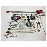 Costume Jewelry, rings, necklaces and more