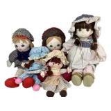 Precious Moments Maggie Doll, cloth dolls
