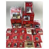 (3) a wonderful holiday Christmas Village