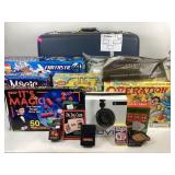 Magic kits, used, hard case luggage, Operation