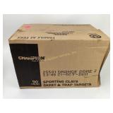 NIB Champion Orange Dome skeet and trap targets