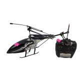 RC helicopter, remote powers on