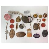 Cracker Jack prizes metal charms incl. Tigers