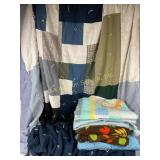 Handmade tie knot quilt 6ft X 7ft 3inch, other