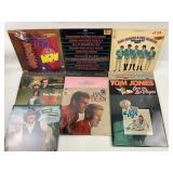 Vinyl records: George Jones, Kenny Rogers, Paul Re