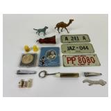 Bicycle license plates, Art Deco reverse