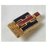 International Harvester 10k gold enameled 20