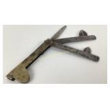 19th century blood letter lancet surgical tool